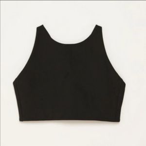 Girlfriend Collective Black Topanga Bra